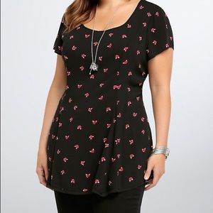 Foxy print tunic